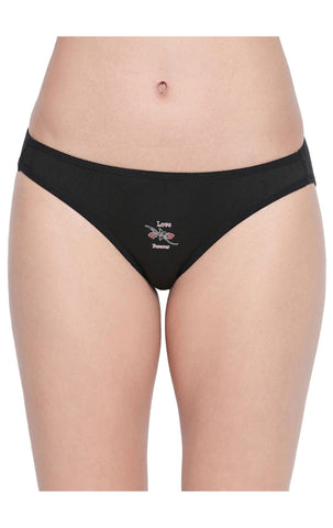 Bodycare Pack of 3 Regular Solid Bikini Briefs in Assorted Color-8012