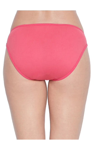 Bodycare Pack of 3 Regular Solid Bikini Briefs in Assorted Color-8012