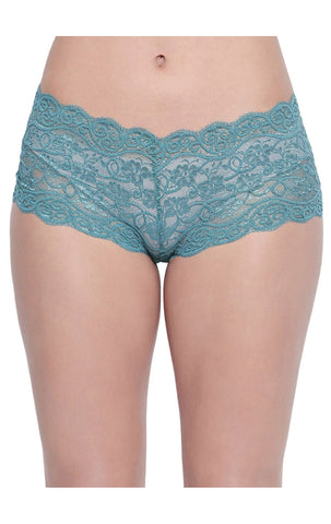 Bodycare Pack of 3 Floral Lacy Hipster Briefs in Assorted Color-8013