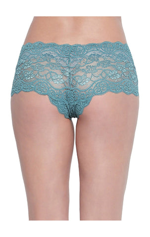 Bodycare Pack of 3 Floral Lacy Hipster Briefs in Assorted Color-8013