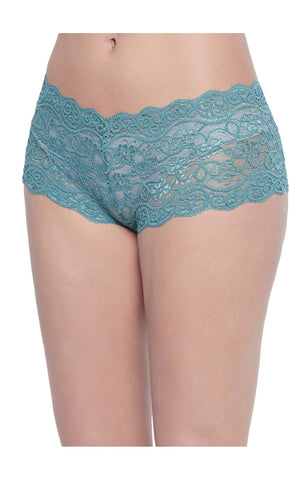 Bodycare Pack of 3 Floral Lacy Hipster Briefs in Assorted Color-8013