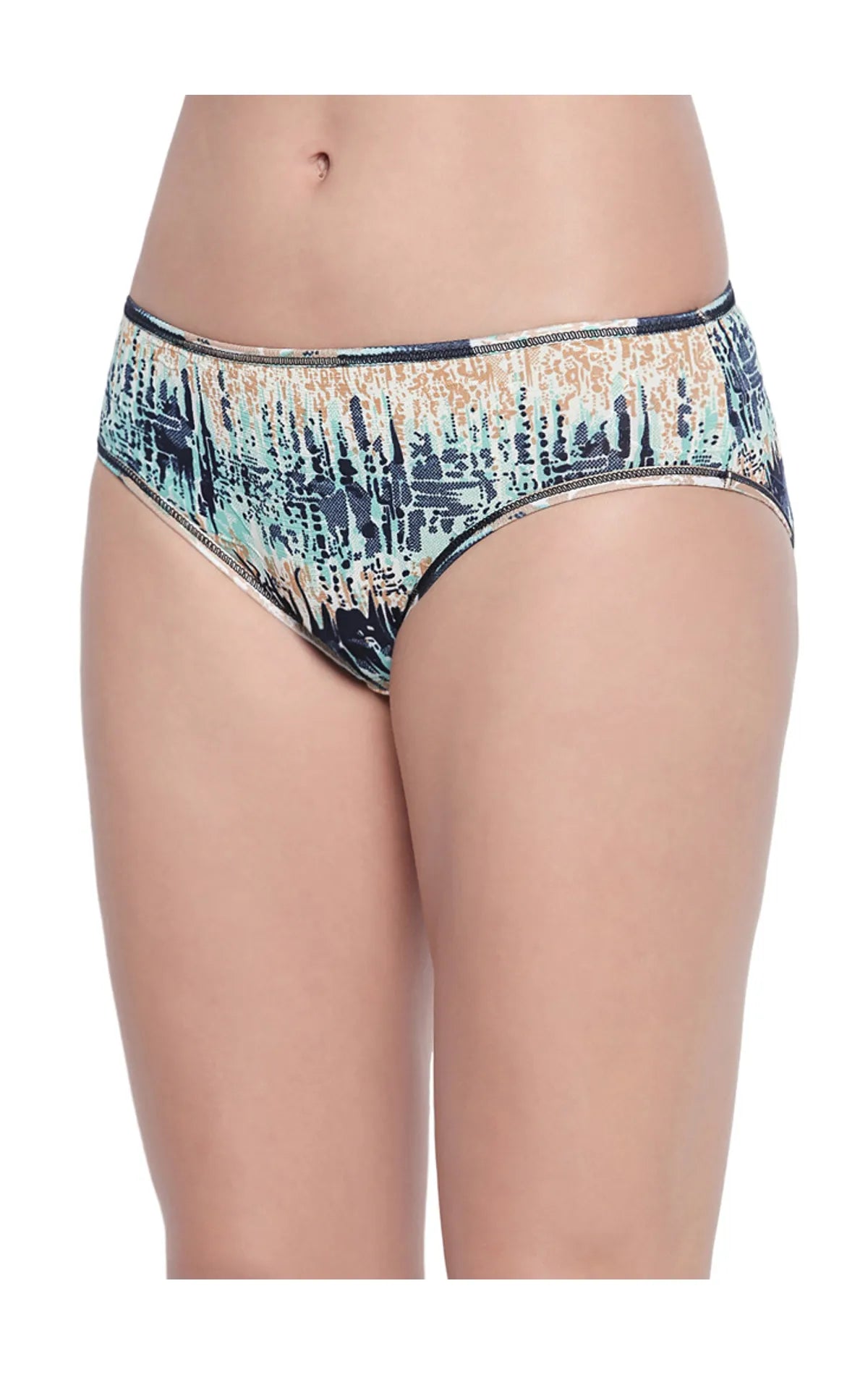 Bodycare Pack of 3 Premium Printed Hipster Briefs in Assorted Color-8020