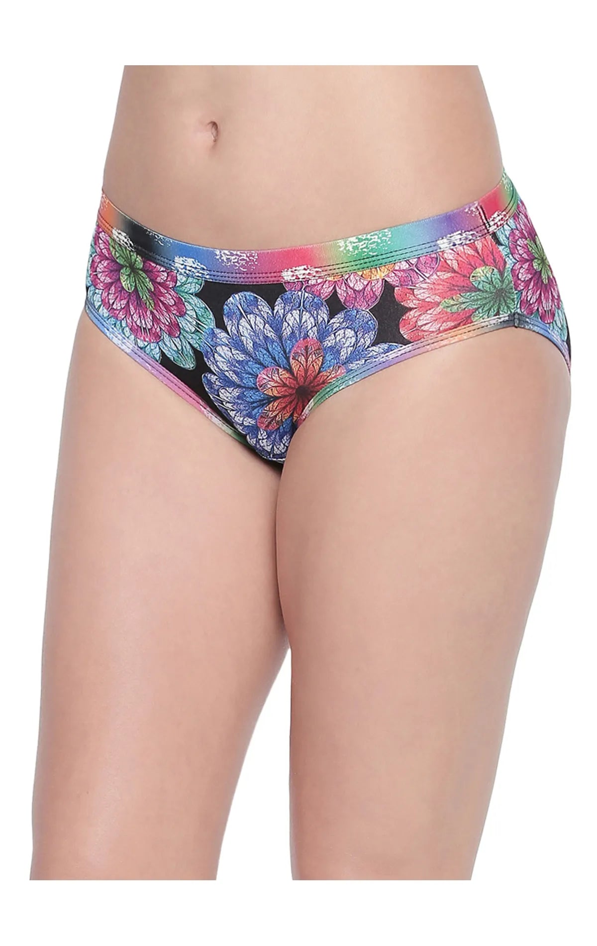Bodycare Pack of 3 Printed Hipster Briefs in Assorted Color-8024