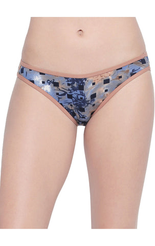 Bodycare Pack of 3 Premium Printed Bikini Briefs in Assorted Color-8033