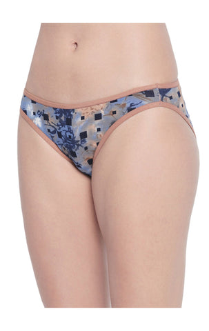 Bodycare Pack of 3 Premium Printed Bikini Briefs in Assorted Color-8033
