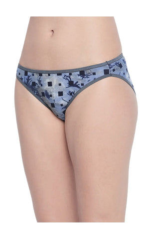 Bodycare Pack of 3 Premium Printed Bikini Briefs in Assorted Color-8033