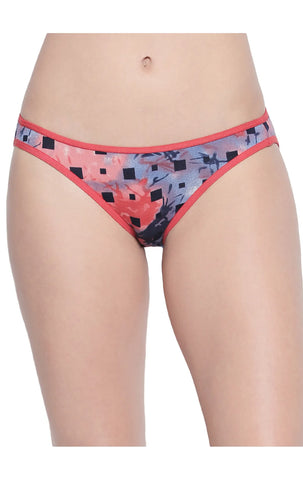 Bodycare Pack of 3 Premium Printed Bikini Briefs in Assorted Color-8033