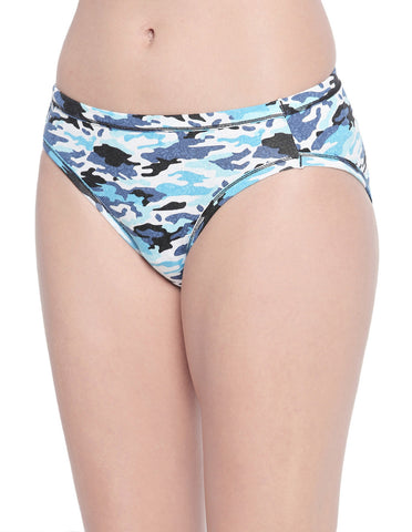 Bodycare Pack of 3 Premium Printed Bikini Briefs in Assorted Color-8048