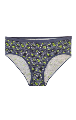 Bodycare Pack of 3 Hipster Style Cotton Briefs in Assorted colors-8231C