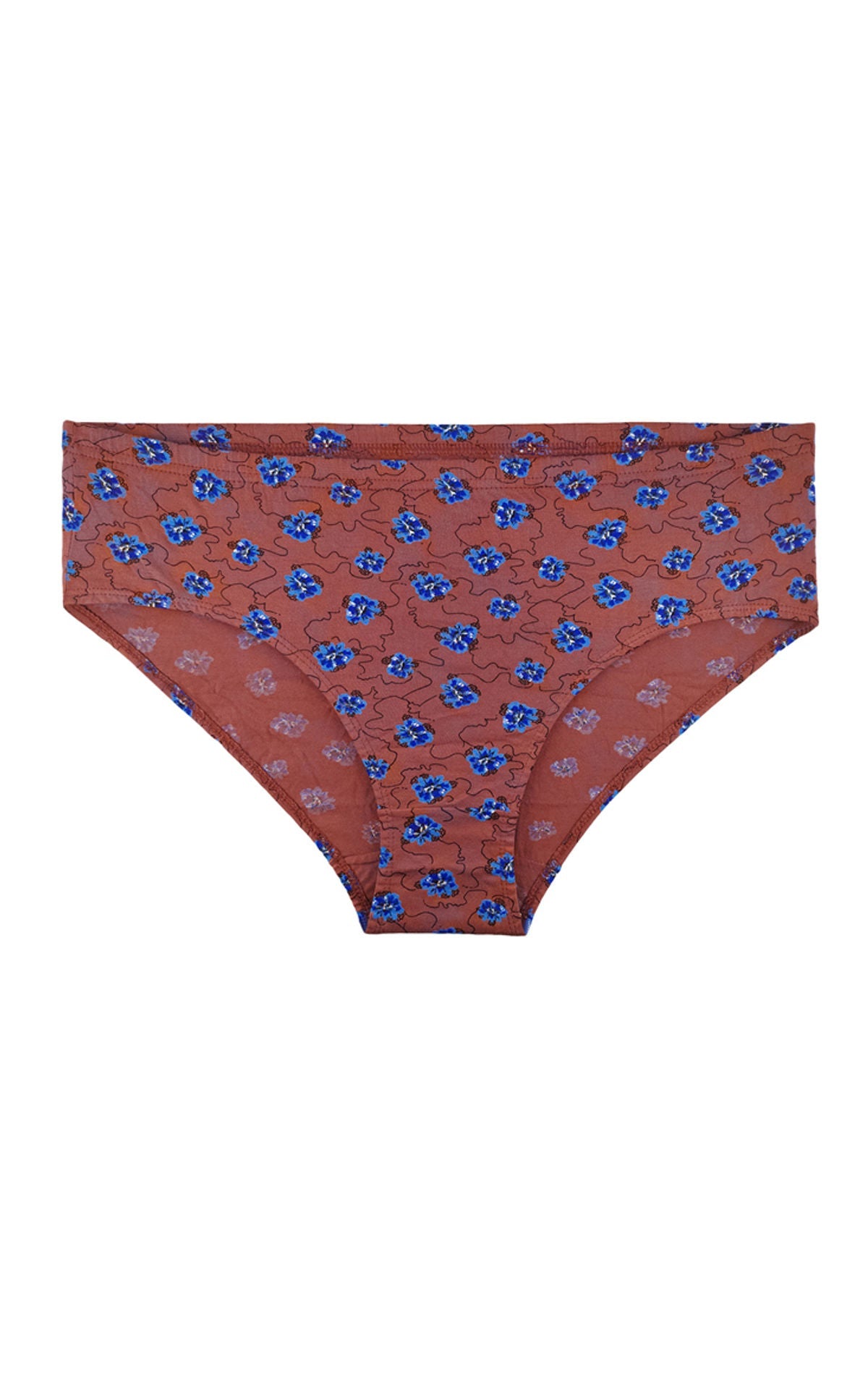 Bodycare Pack of 3 Printed Hipster Briefs in Assorted Color-8425C