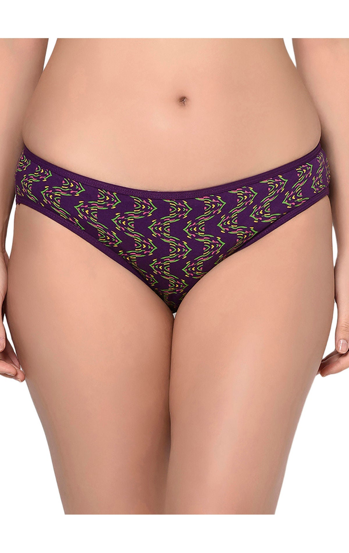 Bodycare Pack of 3 printed Panty in Assorted Colors-8533B-3PCS