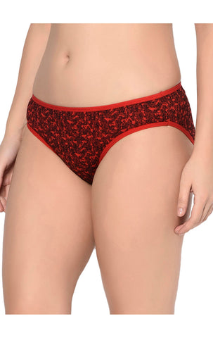 Bodycare Pack of 3 printed Panty in Assorted Colors-8536B-3PCS