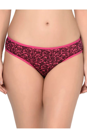 Bodycare Pack of 3 printed Panty in Assorted Colors-8536B-3PCS