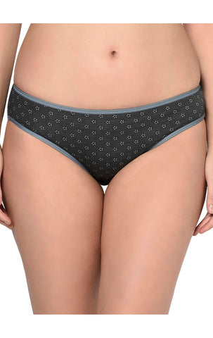 Bodycare Pack of 3 Hipster Panty in Assorted print-8552B