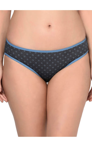 Bodycare Pack of 3 Hipster Panty in Assorted print-8552B