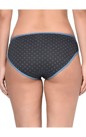Bodycare Pack of 3 Hipster Panty in Assorted print-8552B