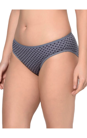 Bodycare Pack of 3 printed Panty in Assorted Colors-8555B-3PCS