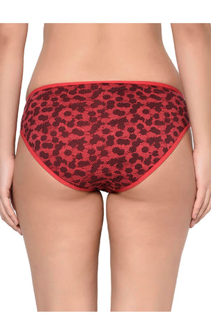 Bodycare Pack of 3 Printed Panty in Assorted Colors-8557B-3PCS