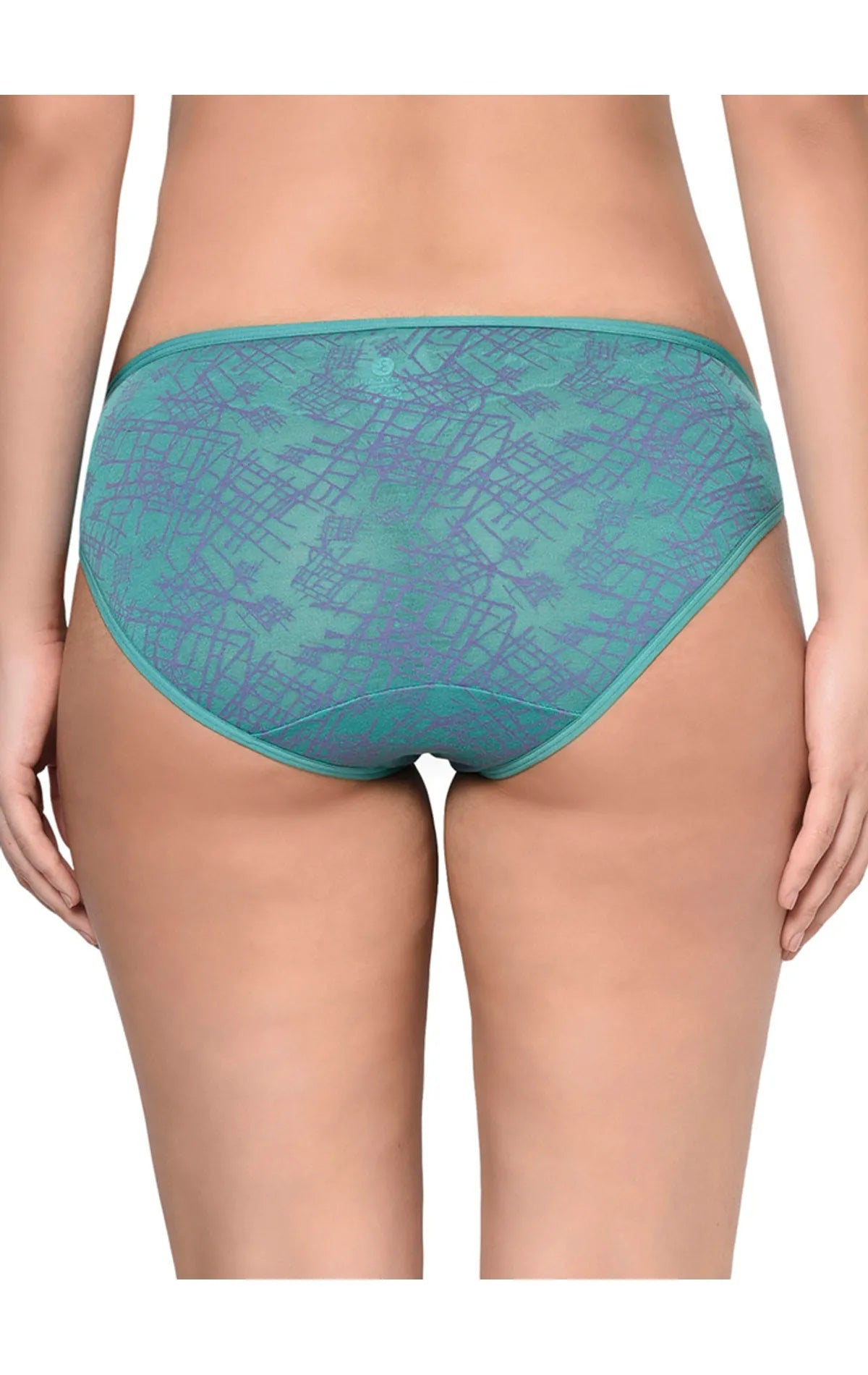 Bodycare Pack of 3 Hipster Panty in Assorted print-8560B