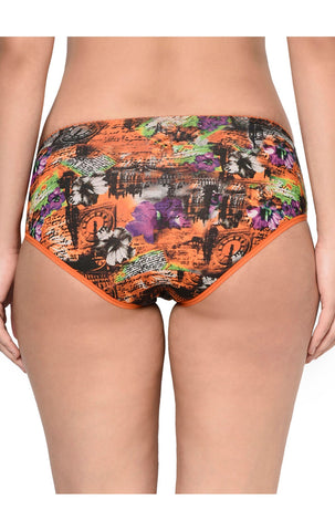 Bodycare Pack of 3 Hipster Panty in Assorted Print-9006