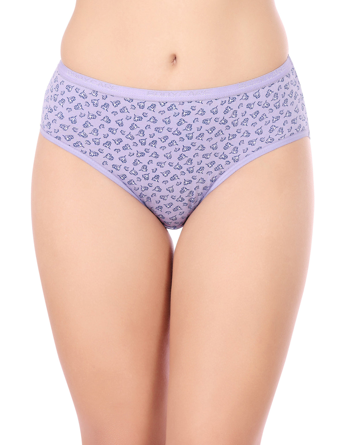 Bodycare Mid Rise Floral Print Panty (Pack of 3) - Multicolor - 9278