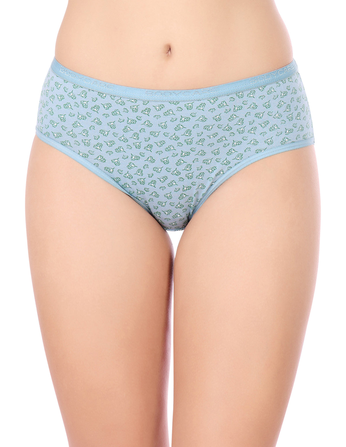 Bodycare Mid Rise Floral Print Panty (Pack of 3) - Multicolor - 9278