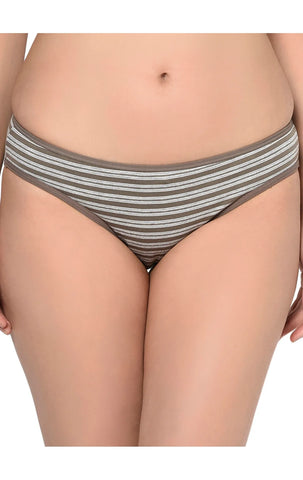 Bodycare Pack of 3 Stripes Hipster Panty in Assorted-9448