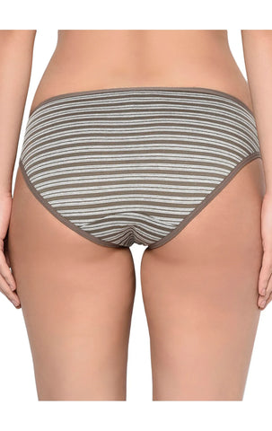 Bodycare Pack of 3 Stripes Hipster Panty in Assorted-9448