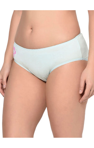 Bodycare Pack of 3 Solid Hipster Panty in Assorted color-9513