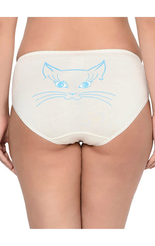 Bodycare Pack of 3 Solid Hipster Panty in Assorted color-9513