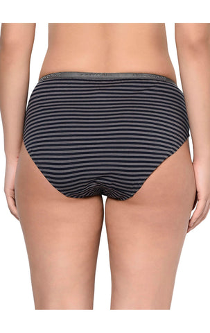 Bodycare Pack of 3 Stripes Hipster Panty in Assorted color-9556