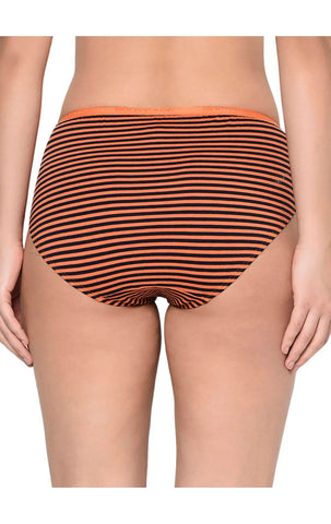 Bodycare Pack of 3 Stripes Hipster Panty in Assorted color-9556
