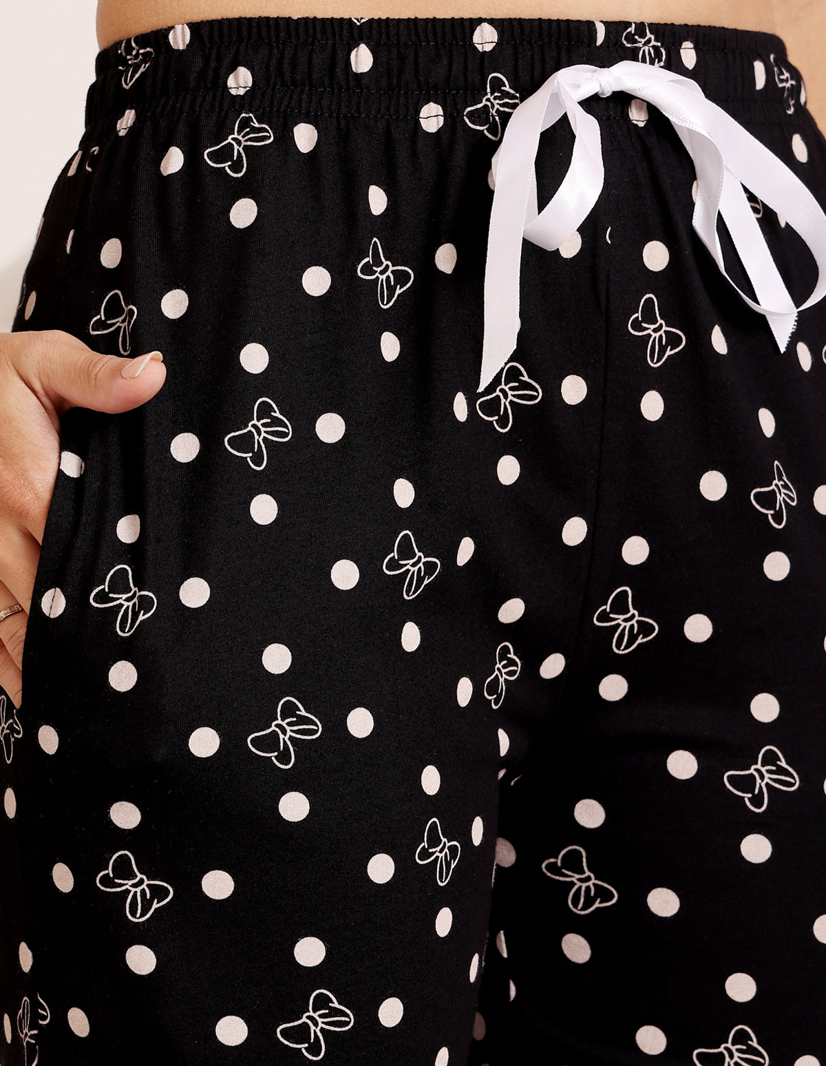 Bodycare Women’s Green & Black Printed T-Shirt & Capri Co-ord Set for Everyday Wear-BSCS16018