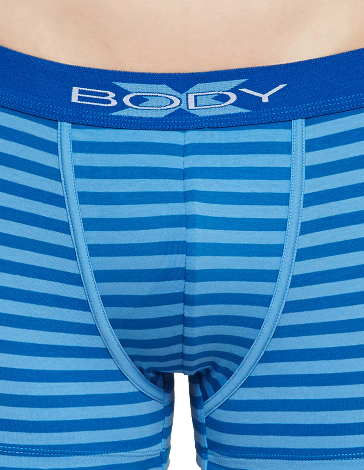 BodyX Striped Trunks-BX03T Blue