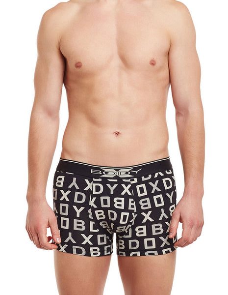 BodyX Printed Trunks-BX04T-Black Print