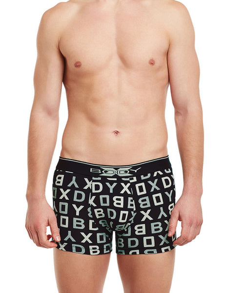 BodyX Printed Trunks-BX04T-Navy