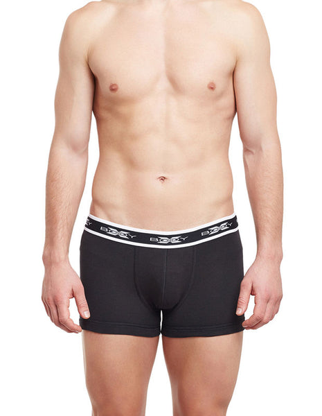 BodyX Solid Trunks-BX05T-Black