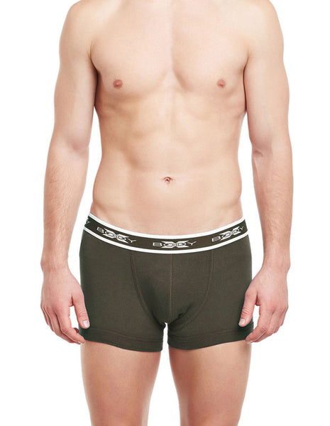 BodyX Solid Trunks-BX05T-Coffe Brown