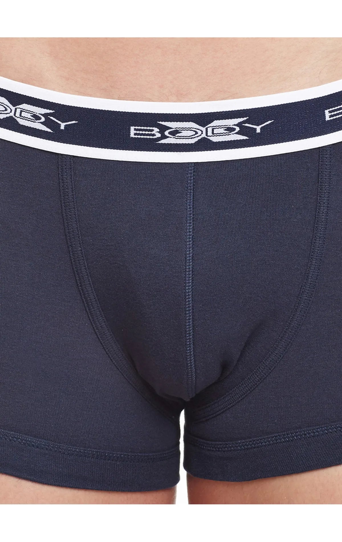 BodyX Solid Trunks-BX05T-Navy