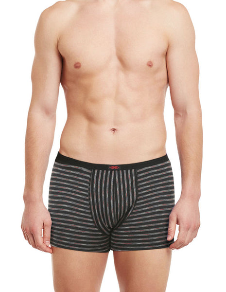 BodyX Striped Trunks-BX09T-Black Stripe