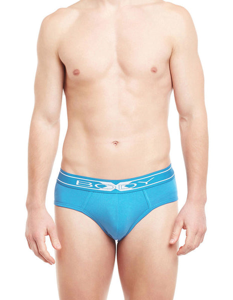 BodyX Solid Briefs-BX10B-Hawaiian Ocean