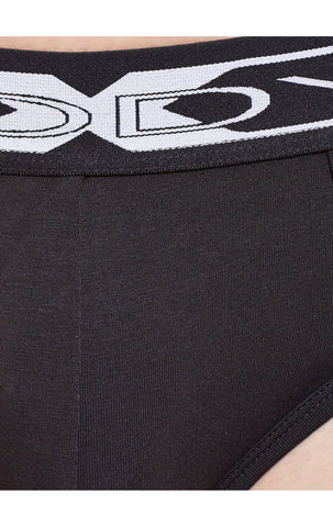 BodyX Solid Briefs-BX10B-Black