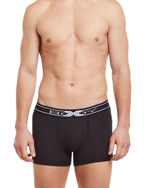 BodyX Solid Trunks-BX10T-Black