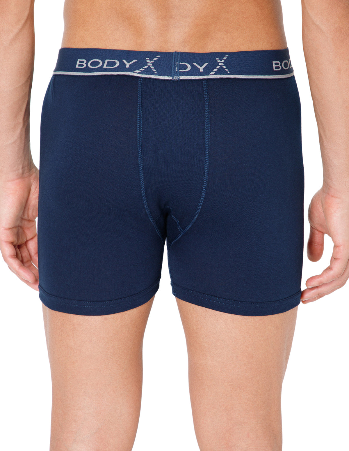 BodyX Men Solid Cotton Super combed Trunk-BX1106T-ABLUE-ASSORTED