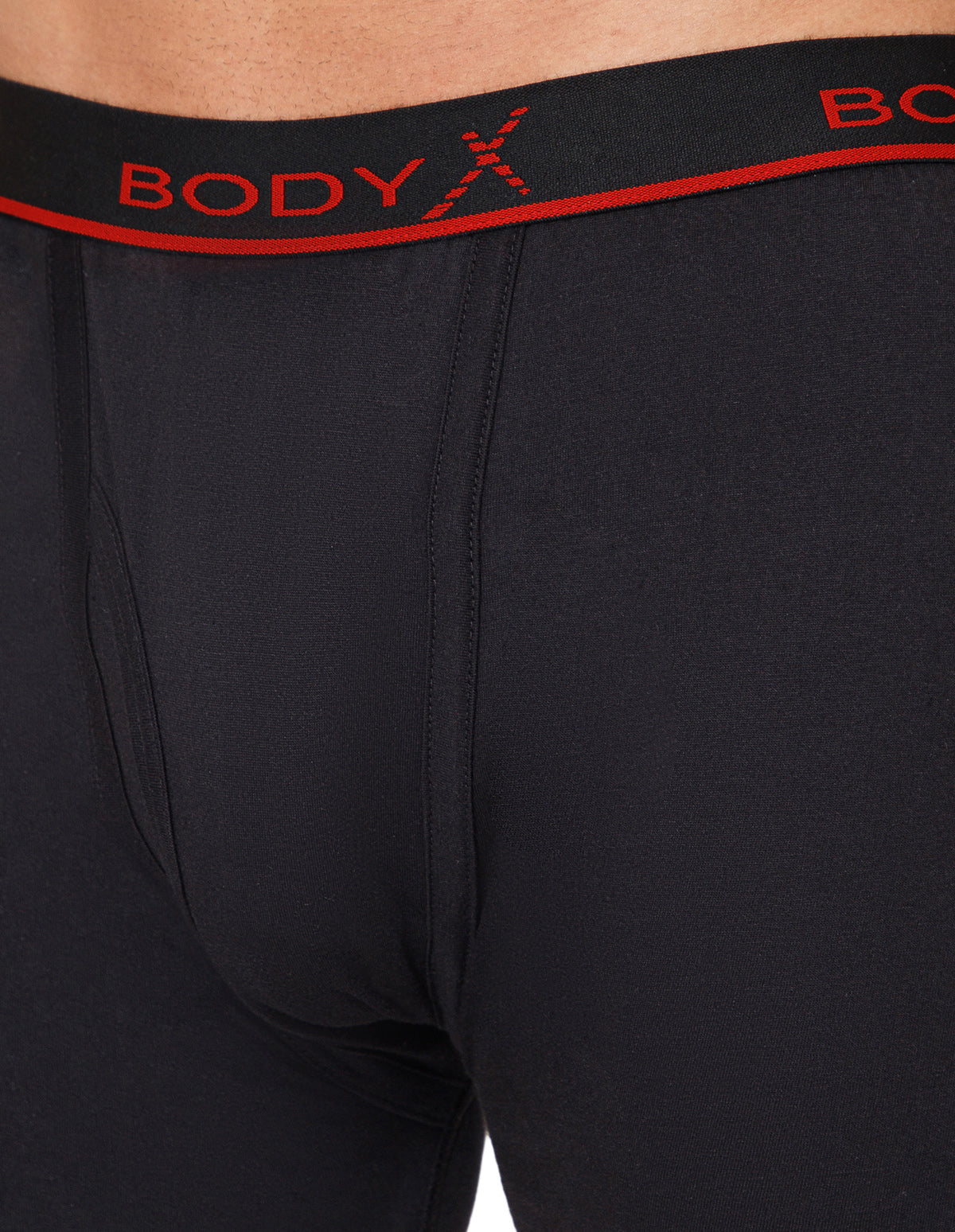 BodyX Men Solid Cotton Super combed Trunk-BX1106T-BLK-ASSORTED