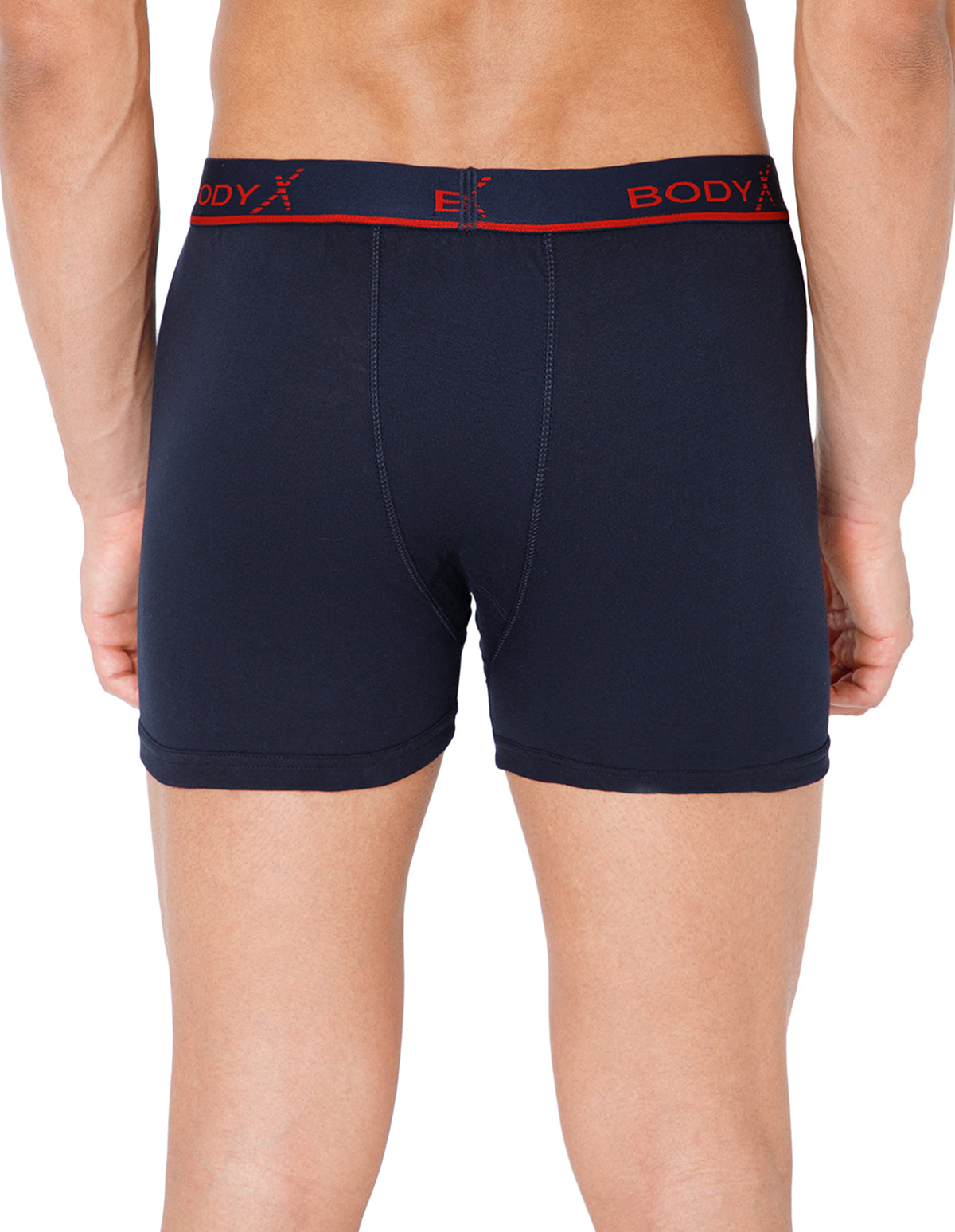 BodyX Men Solid Cotton Super combed Trunk-BX1106T-NVY-ASSORTED