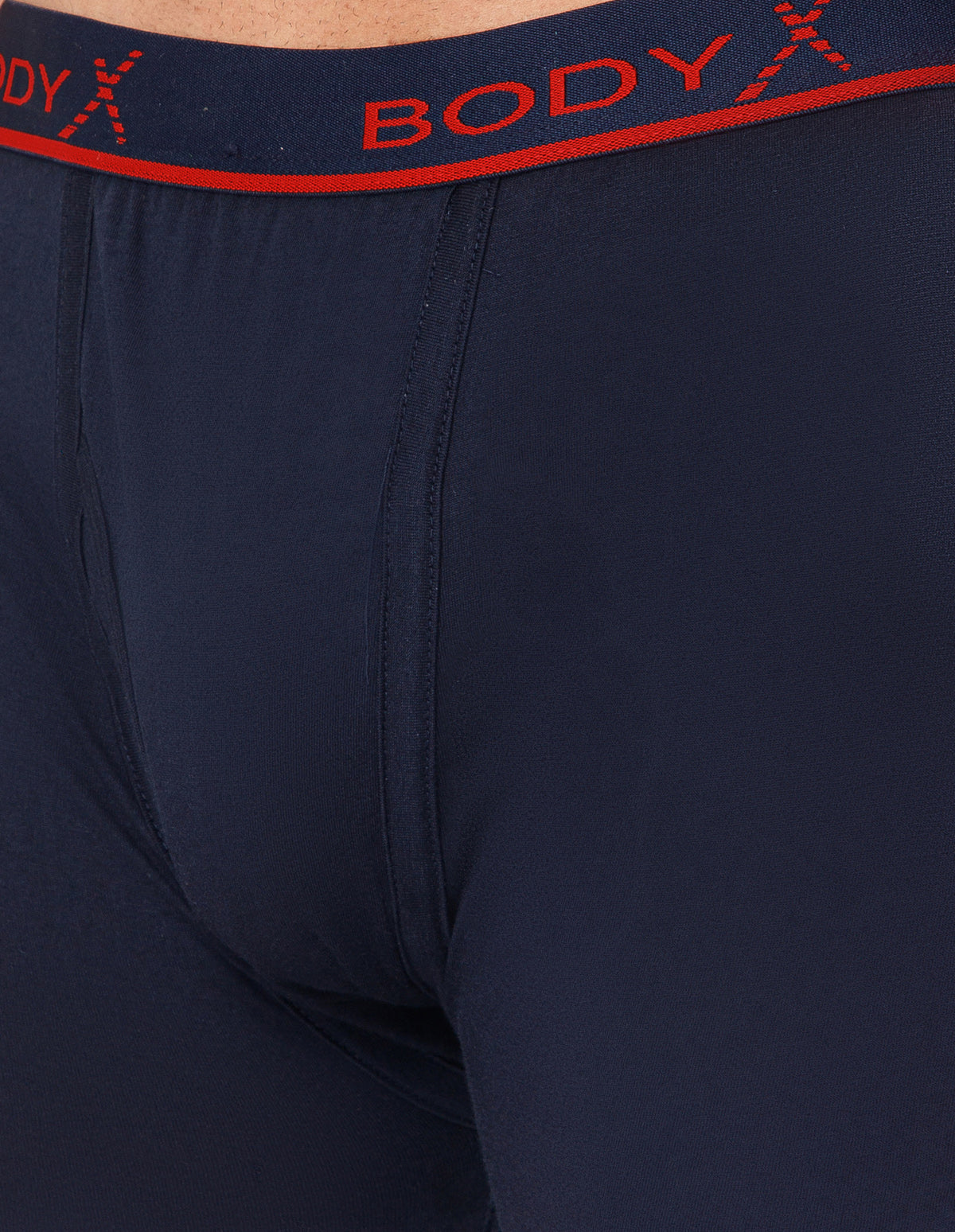 BodyX Men Solid Cotton Super combed Trunk-BX1106T-NVY-ASSORTED