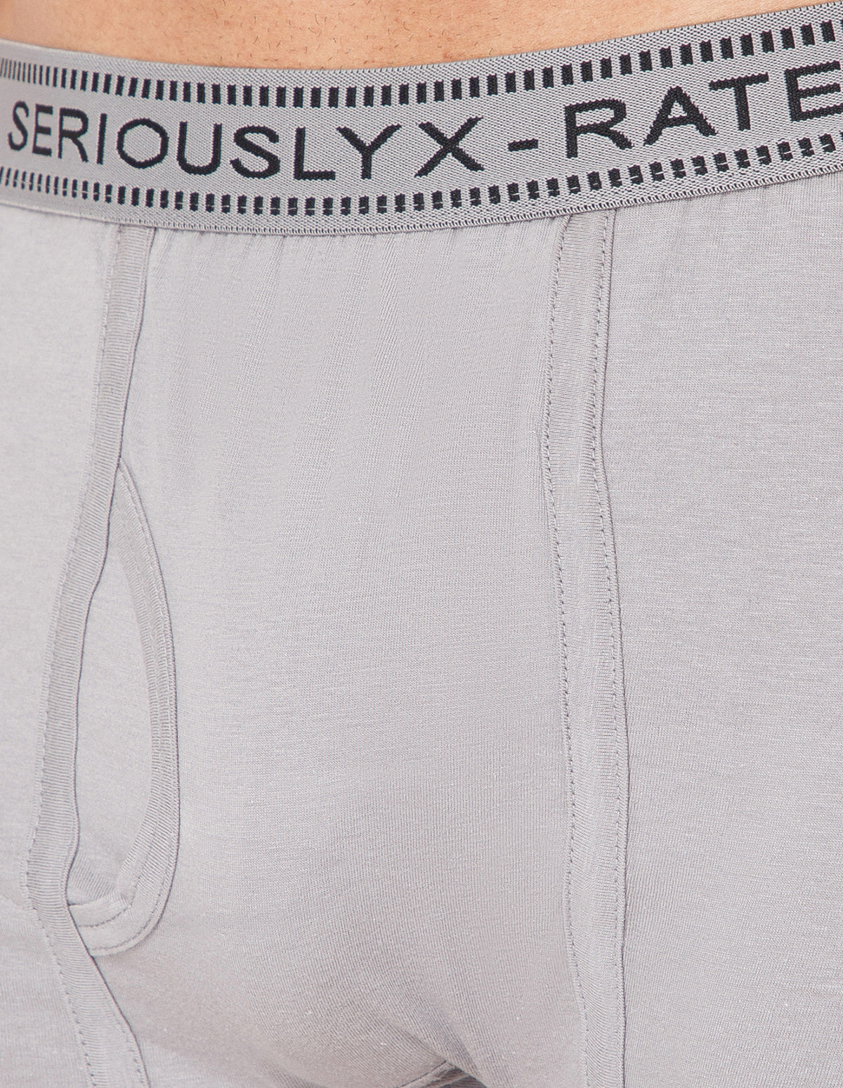 BodyX Men Solid Cotton Super combed Trunk-BX1115T-GRY