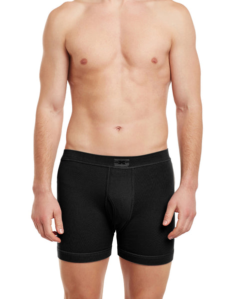 BodyX Solid Trunks-BX15T-Black