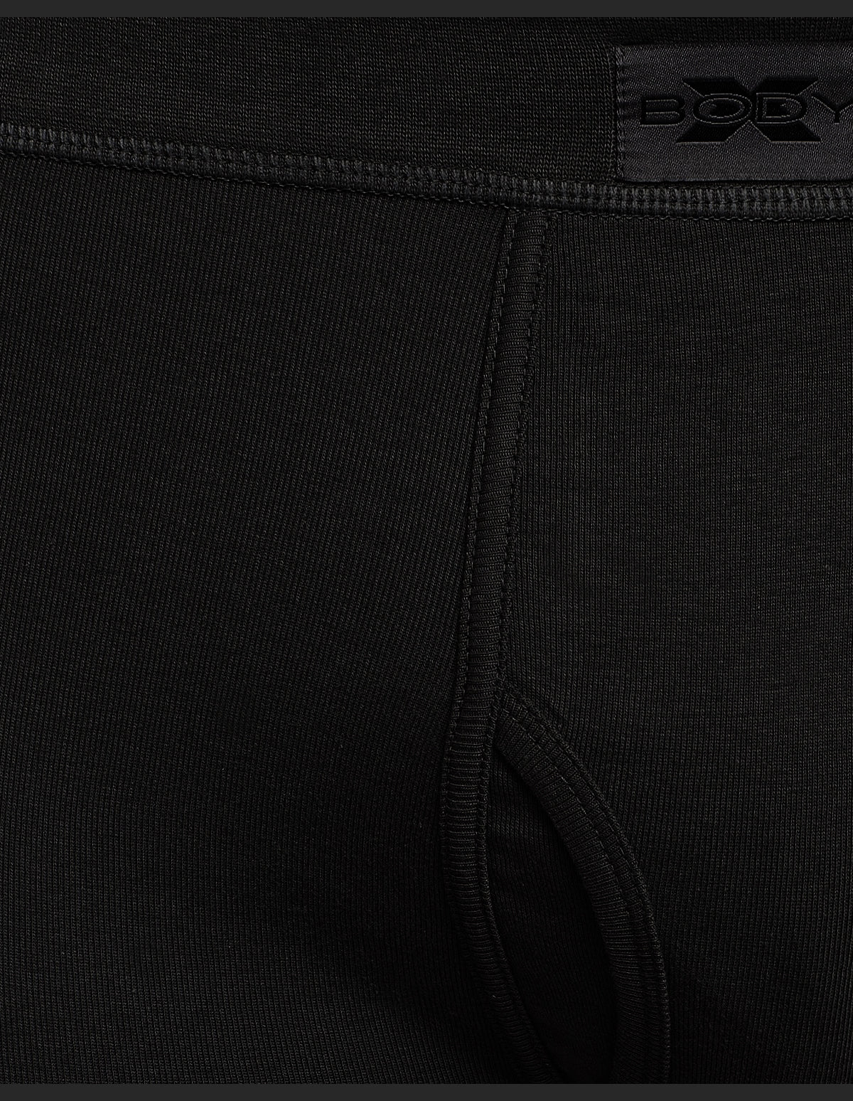 BodyX Solid Trunks-BX15T-Black